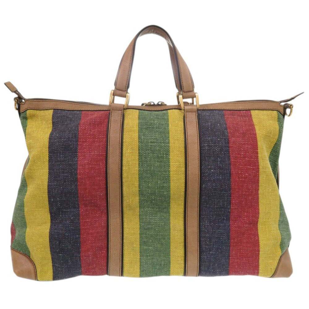 GUCCI Black Leather Boston Bag - Picture 2 of 9